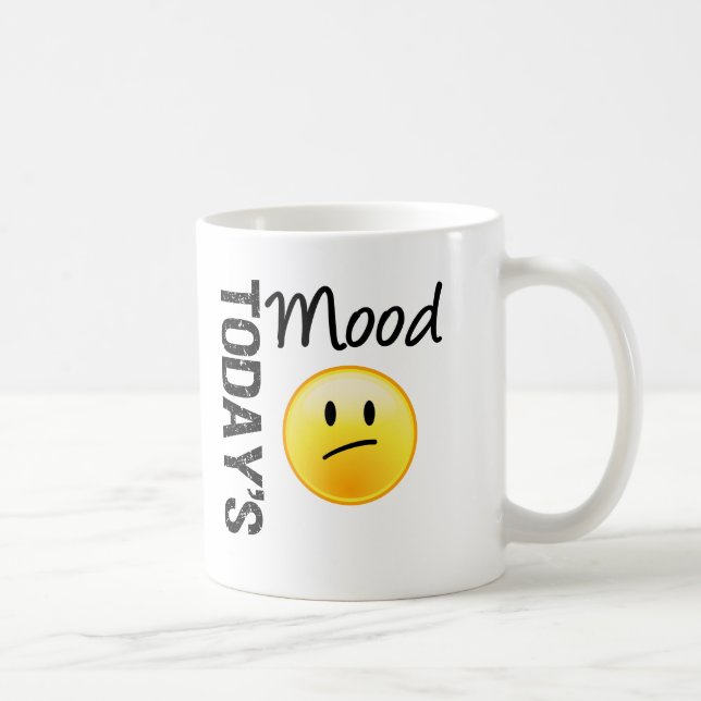 Heutiger StimmungEmoticon enttäuscht Kaffeetasse (Rechts)