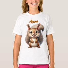 Heutiges Baby Eichhörnchen - Anpassbare Kinder' T-Shirt