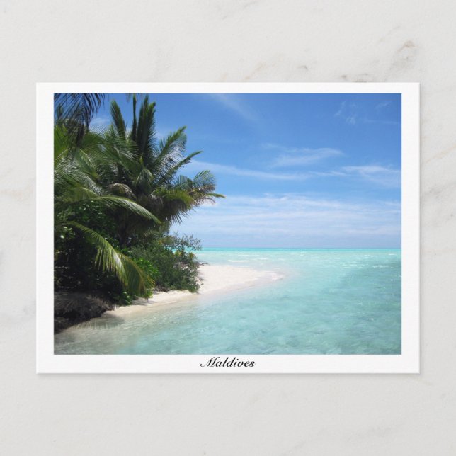Hevaaholhudhoo Island Malediven Postkarte (Vorderseite)