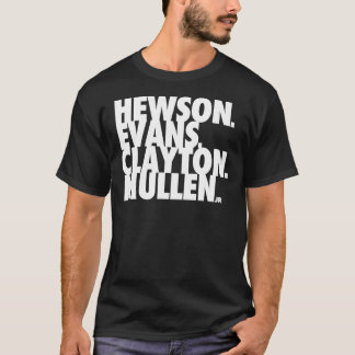 Hewson Evans Clayton and Mullen Classic T-Shirt