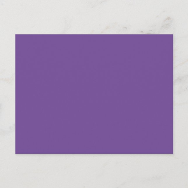Hex #714997 Menus Einladungspostkarte (Vorderseite)