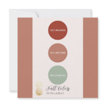 HEX-Codes der Farbpalette