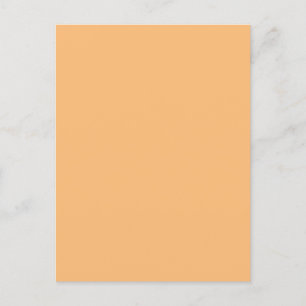 Hex Color #FABA77, Brandy Postkarte