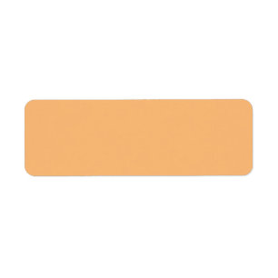 Hex Color #FABA77, Hit Pink Rücksendeadresse Label