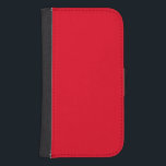 Hex E6001D, Cadmium Red Wallet Case<br><div class="desc">Geldbeutel</div>