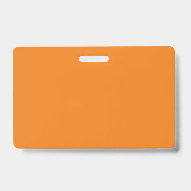 Hex #F17F17, Dunkler Lachs Ausweis (Vorderseite)