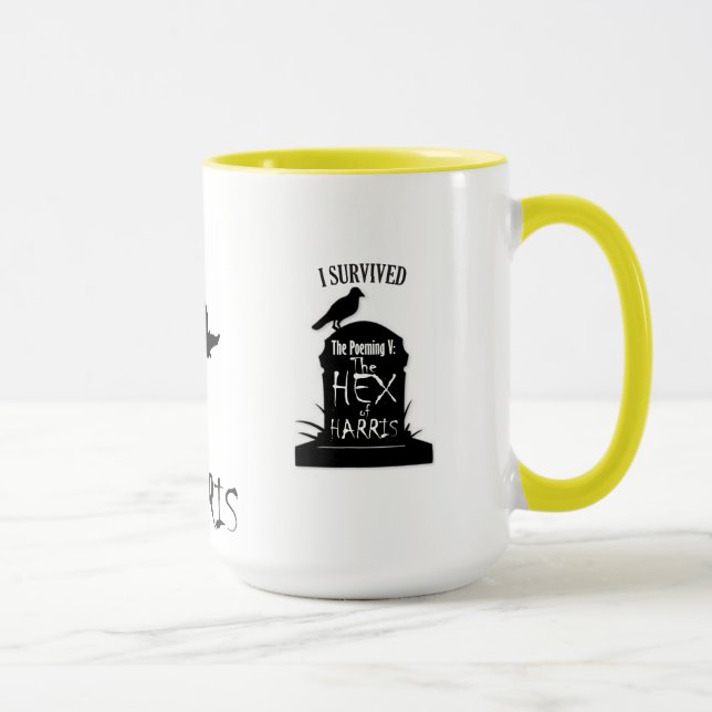 Hex of Harris mug avec les DEUX LOGOS! (Droite)