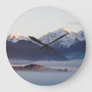 Hex River Mountains At Sunrise, Western Cape Große Wanduhr