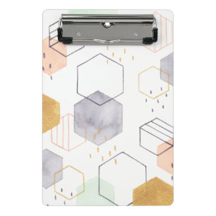 Hex Scatter Mini Klemmbrett
