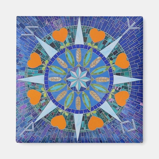 Hex Sign für Überfluss Magnet (Vorne)