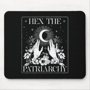 Hex the Patriarchate Halloween Feminist Hexe Mousepad