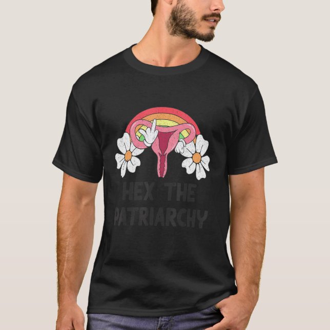 Hex the Patriarchy My Body My Choice Pro Fe T-Shirt (Vorderseite)