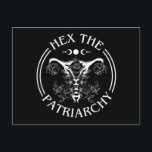 Hex the Patriarchy Postkarte<br><div class="desc">Bewundern Sie den Power der Rebellion und der Verzauberung mit der Sammlung Hex The Patriarchy! Diese kühne und bestärkende Linie feiert die Verschmelzung von Feminismus und Hexerei und bietet eine moderne Drehung über Resistenz gegen repressive Systeme. Egal, ob Sie Ihre innere Hexe oder stehende Firma für Gleichheit und reproduktive Rechte...</div>