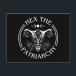 Hex the Patriarchy Postkarte<br><div class="desc">Bewundern Sie den Power der Rebellion und der Verzauberung mit der Sammlung Hex The Patriarchy! Diese kühne und bestärkende Linie feiert die Verschmelzung von Feminismus und Hexerei und bietet eine moderne Drehung über Resistenz gegen repressive Systeme. Egal, ob Sie Ihre innere Hexe oder stehende Firma für Gleichheit und reproduktive Rechte...</div>