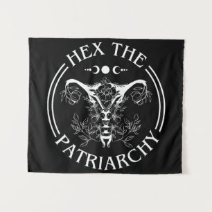 Hex the Patriarchy Wandteppich