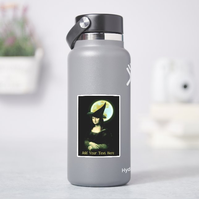 Hexa Mona Lisa Halloween Aufkleber (HydroFlask)