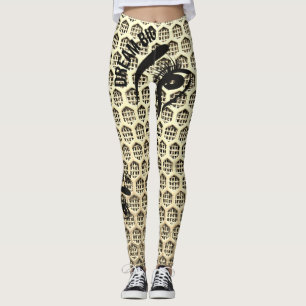 HexaFlow Mesh Leggings - Gras en Jaune