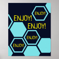 Hexagon abstrakt genießen