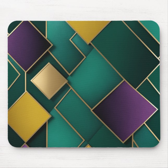 Hexagon-Amstract Mousepad (Vorne)