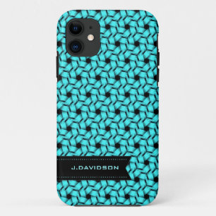 HeXaGoN Aqua Weave Muster iPhone 5 Fall Case-Mate iPhone Hülle