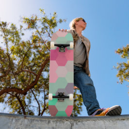 Hexagon colour, skateboard