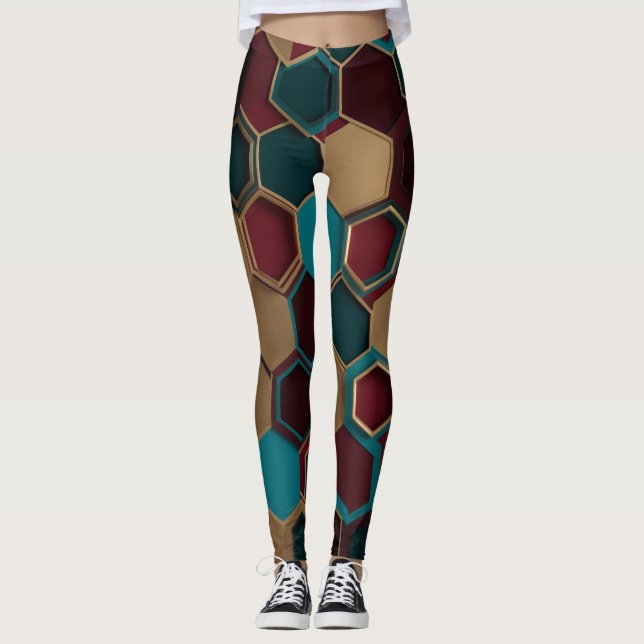 Hexagon Leggings (Vorderseite)