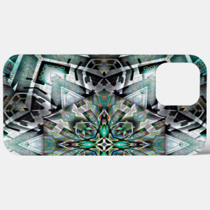 Hexagon mit Banner und Graffiti, digital Case-Mate iPhone Hülle