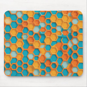 Hexagon modern mousepad