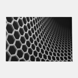 Hexagon Muster Fußmatte