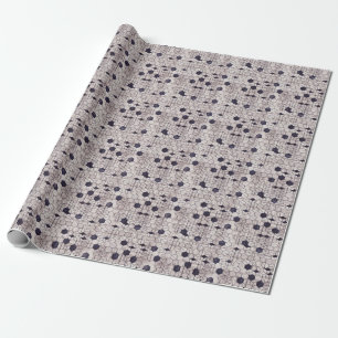 Hexagon-Muster, isometrisch, grungenhaft Geschenkpapier