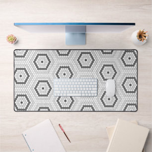 Hexagon Penny Tile Hex Tile Muster Schreibtischunterlage