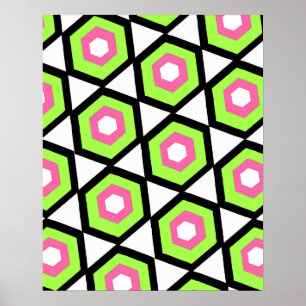 Hexagon Poster