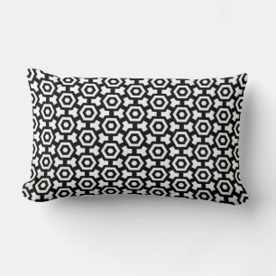 Hexagon Rings Lumbar Pillow Lendenkissen