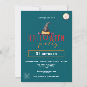 Hexal-Hat-Business-Halloween-Party-Office-Ereignis Einladung