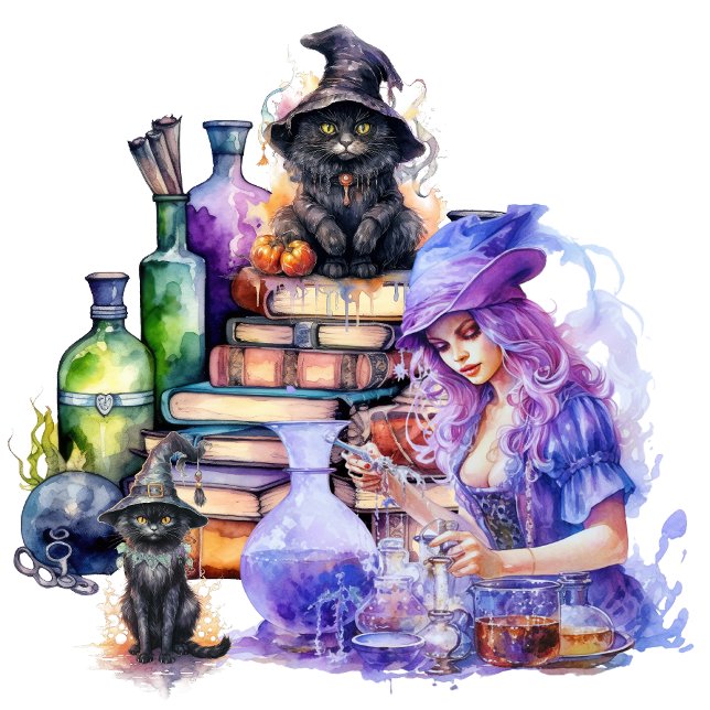 Hexapothecary Sweatshirt (Alchemy of Knowledge, Artistry of Spells: Witch Lab Awaits Your Discovery.)