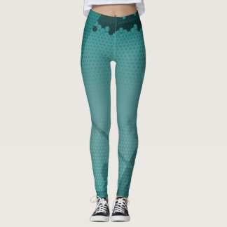 Hexastuff Gemustert Leggings