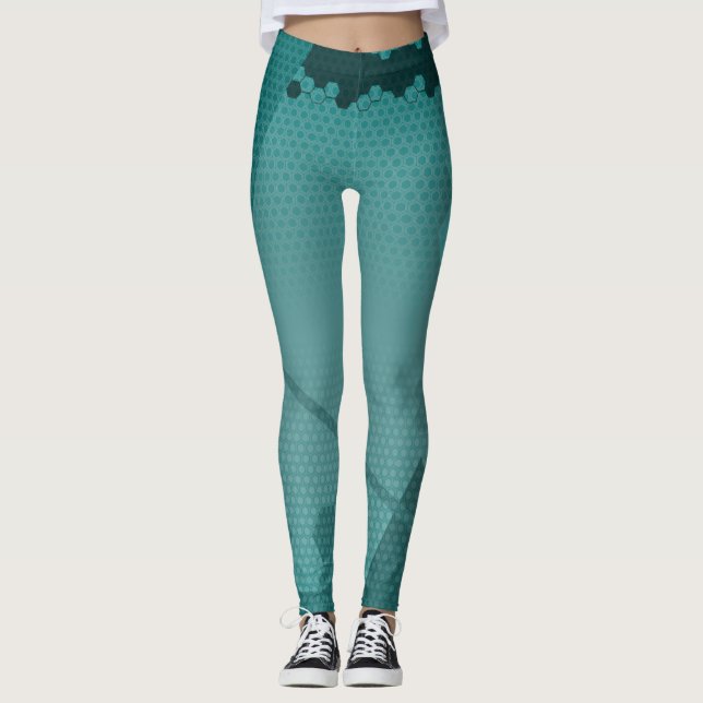 Hexastuff Gemustert Leggings (Vorderseite)