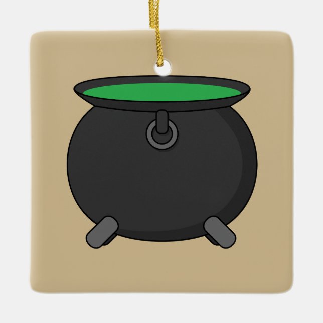 Hexch Cauldron Keramikornament (Vorderseite)