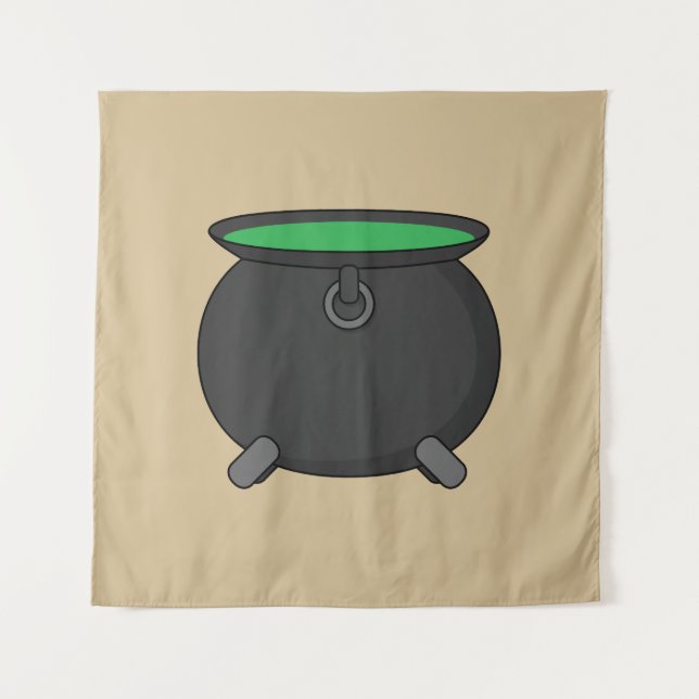Hexch Cauldron Wandteppich (Vorderseite)