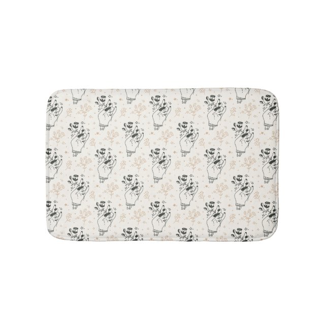 Hexchy Bohemisch Badematte (Vorderseite)