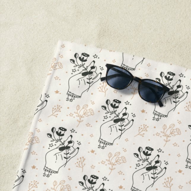 Hexchy Bohemisch Strandtuch (Beispiel)