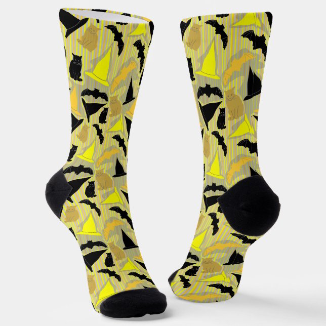 Hexchy Halloween Socks Socken (Gewinkelt)