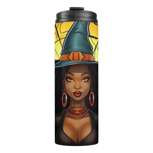 Hexchy Halloween Thermosbecher (Vorderseite)
