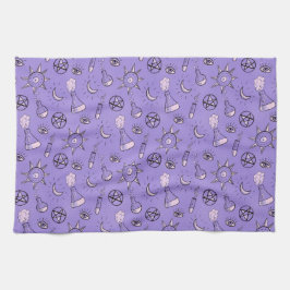 Hexchy Occult Symbols Pattern - Mystical Magic Geschirrtuch