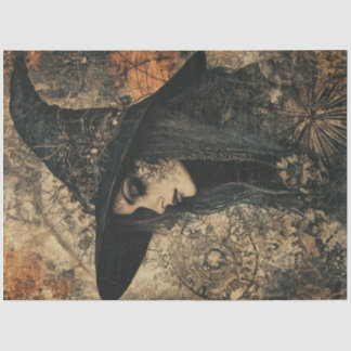 Hexchy Woman Vintag Seidenpapier