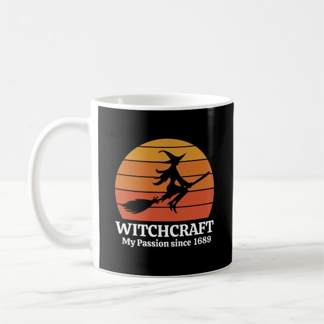 Hexcraft Hobby Retro Sunset personalisieren Kaffeetasse (Links)