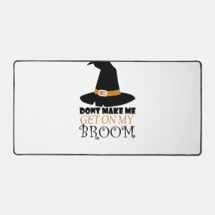 Hexe an Halloween Schreibtischunterlage