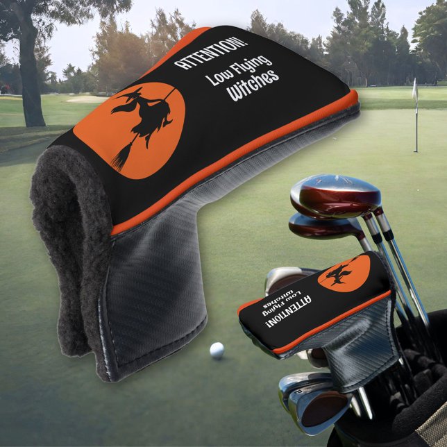 Hexe auf Broom Golf Headcover (Von Creator hochgeladen)