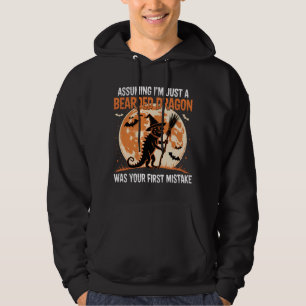 Hexe Bartded Dragon Halloween Hoodie