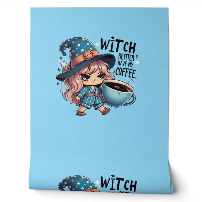 Hexe besser haben mein Kaffee lustige Halloween De Tapete (Abrollen)
